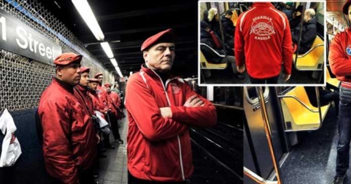 Estados Unidos: “Angeles Guardianes” custodian trenes en Alto Manhattan por ataques a navajazos y robos