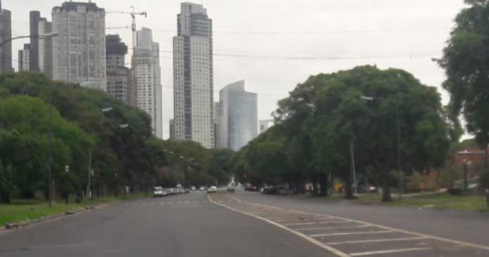 Exitoso operativo para liberar espacio público en zona del Puerto Buenos Aires