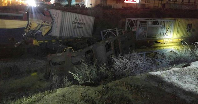 Israel: Chocaron trenes con químicos en Dimona