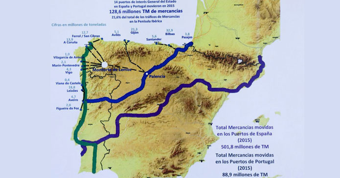 España: Lugo, Sarria, Monforte y el Eixo abren vías para el ferrocarril que precisa la provincia