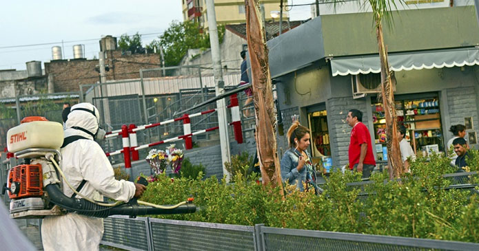Fuerte campaña contra el dengue en estaciones de tren de San Fernando