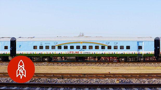 Lifeline, el hospital-tren que recorre India sanando a pobres