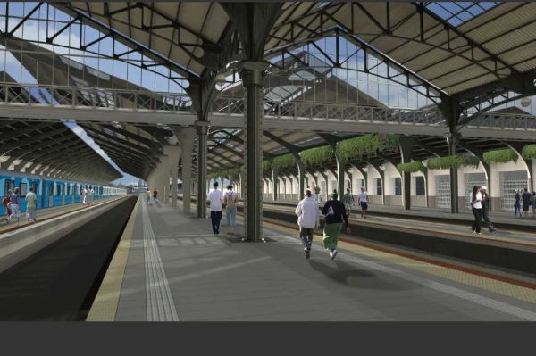 Empezaron a renovarse las estaciones del Belgrano Norte: cómo quedarán