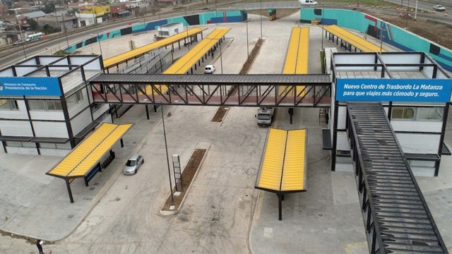 Así es el Centro de Trasbordo que suman al Metrobus La Matanza