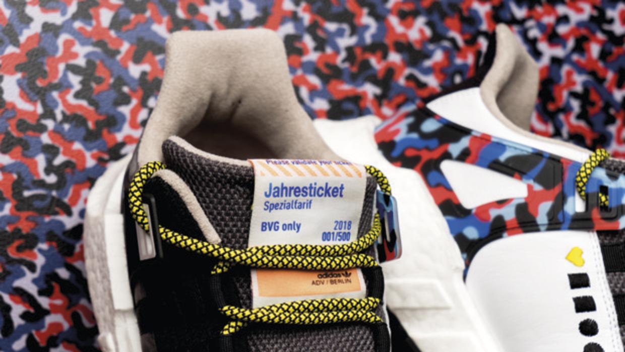 Estas zapatillas también funcionan como boleto para el metro de Berlín