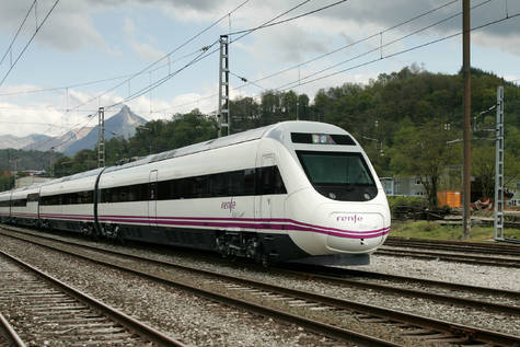 España: Ejes de tren seguros como un avión