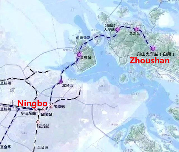 China inicia su primer proyecto ferroviario con túnel acuático