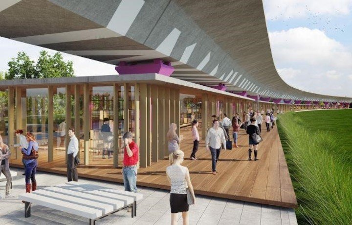 Cómo serán los nuevos espacios bajo el viaducto del tren Mitre: se los adjudicaron a un empresario coreano