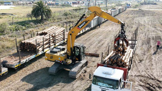 Concepción del Uruguay recibe dos buques y carga por tren