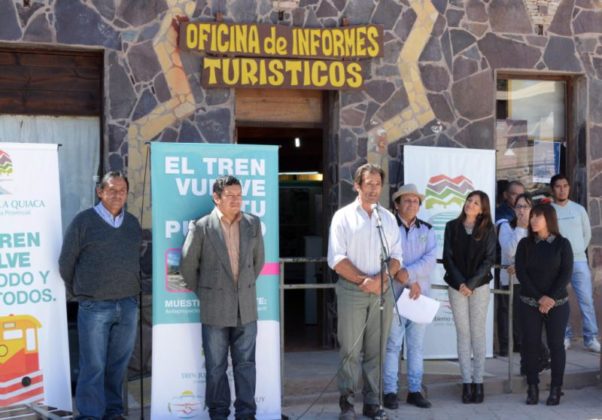 Exposición proyecto tren Jujuy-La Quiaca llegó a Tilcara