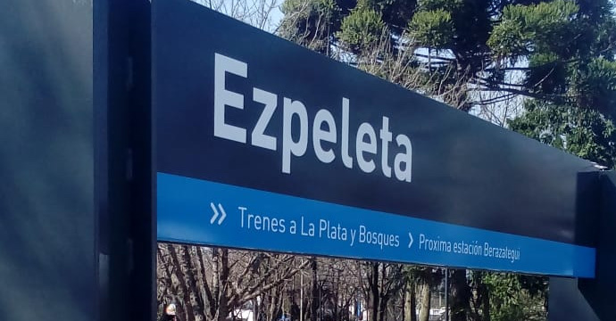 Se habilitó el nuevo andén de la estación Ezpeleta