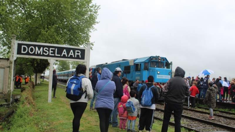 Regresó el tren a Domselaar después de 24 años