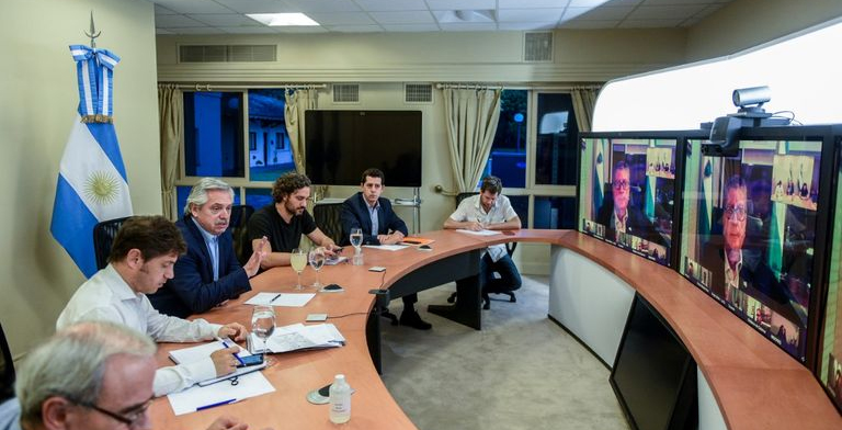 El gobierno declarará la emergencia en Transporte y analiza con la CGT, empresarios y gobernadores cómo flexibilizar la cuarentena