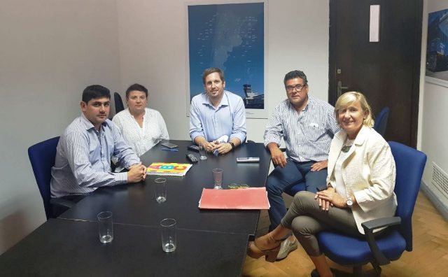 Reunión por tema Ferrocarril en el Ministerio de Transporte de la Nación