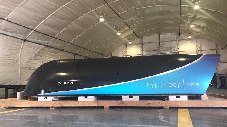 «Creamos nuestro propio cielo en un tubo»: Hyperloop One prueba con éxito su tren ultra rápido