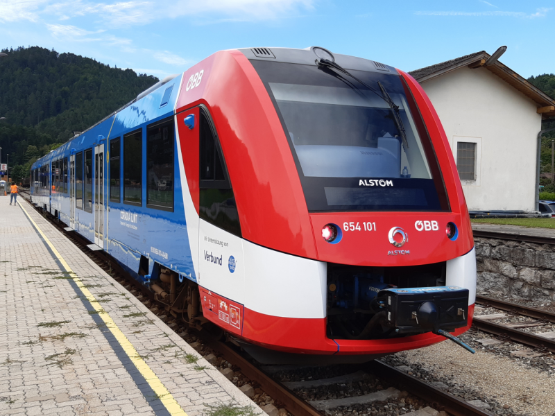 El tren de hidrógeno de Alstom entra en servicio regular de pasajeros en Austria