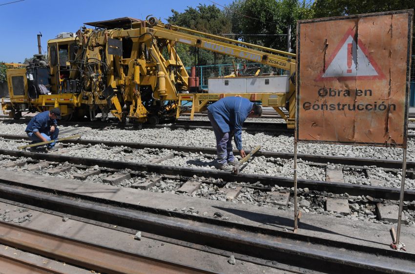 El Metrotranvía ya llegó a Las Heras y falta probarlo