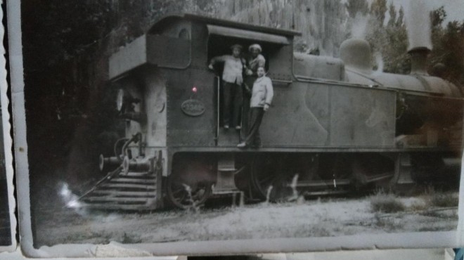 El primer tren de pasajeros a la estación Limay