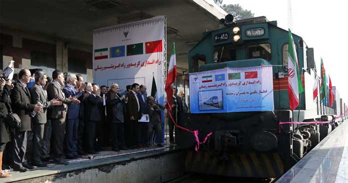 Llega a Irán el primer tren de China de la Ruta de la Seda