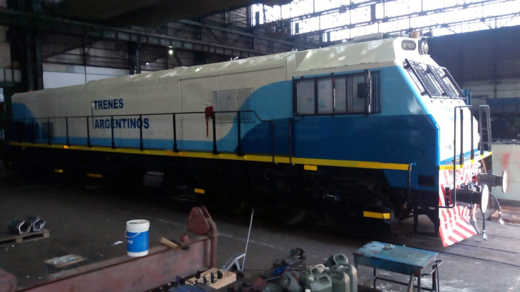 Trenes Argentinos Operaciones recibirá nuevas Locomotoras