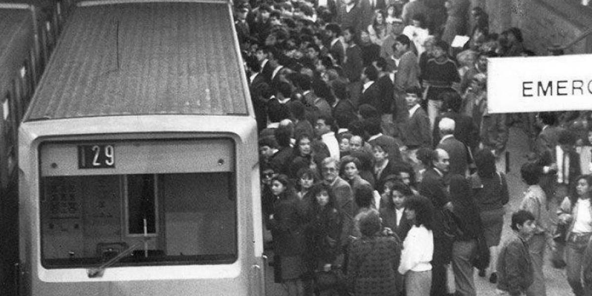 Chile: A 42 años del primer viaje: así fueron los cuatro meses en que la gente iba al Metro de Santiago a pasear