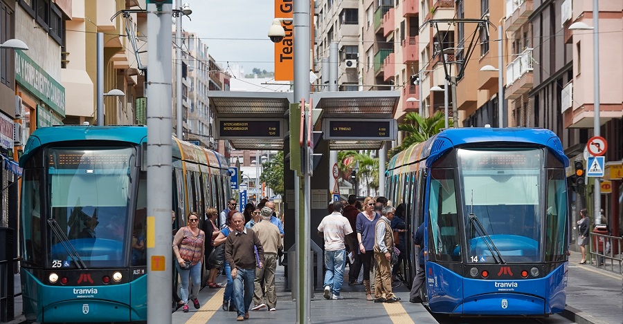 España: EL TRANVÍA DE TENERIFE OBTIENE DE SUS USUARIOS UNA VALORACIÓN DE 8,15 SOBRE 10