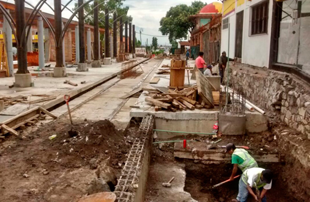 México: Estación del Tren Turístico de Cholula, con avance de 50%