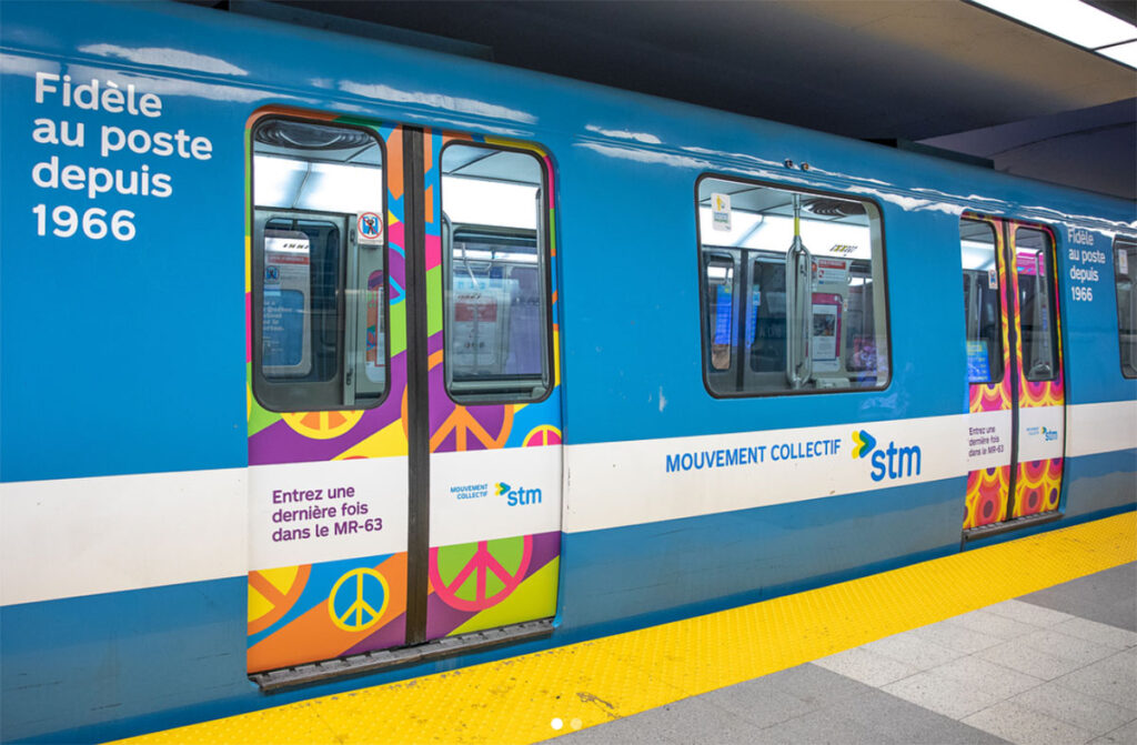 ¡Adiós MR-63! Los vagones originales del metro de Montreal salen de circulación