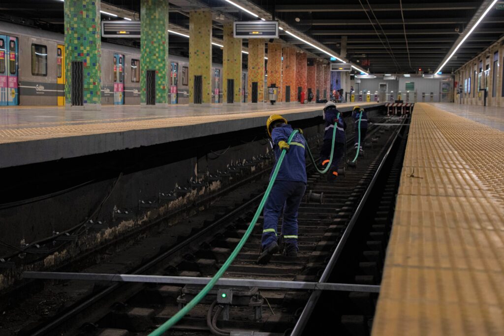 Avanzamos con las obras de repotenciación en la Línea C