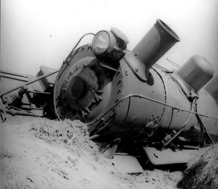 El tren descarriló y el ferrocarril nunca más volvió a San Juan
