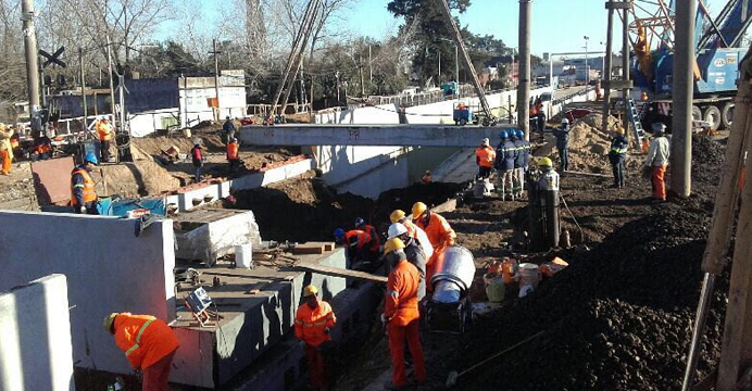 Línea Roca: más obras en el ramal a Ezeiza