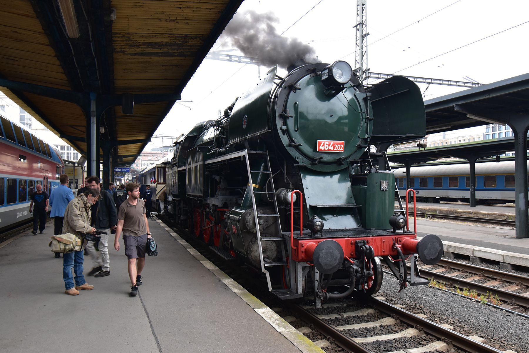 EL ‘TREN PRESIDENCIAL’ RECORRE CHEQUIA Y ESLOVAQUIA