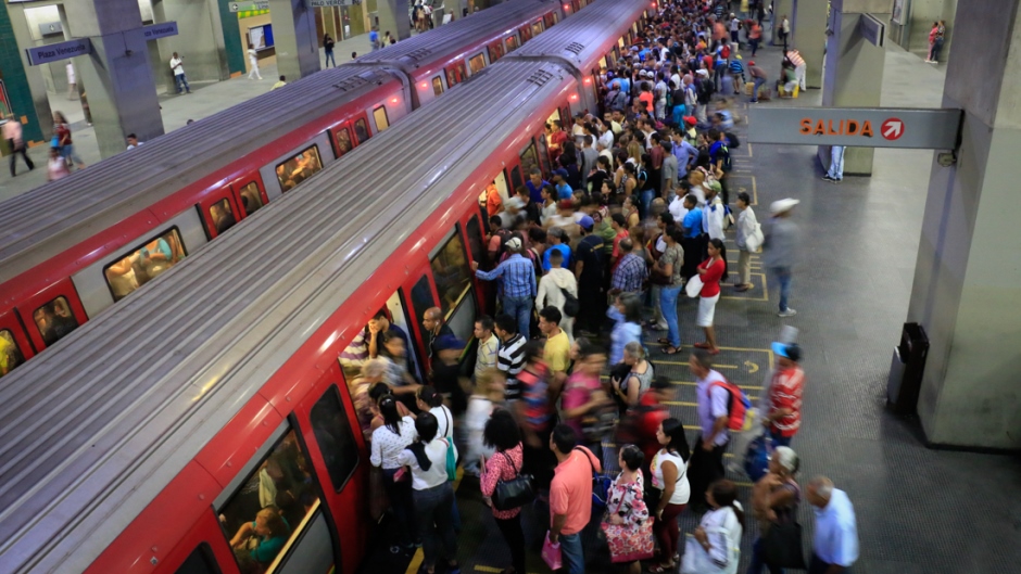 Venezuela: Metro de Caracas realiza revisiones en trenes de la línea 1