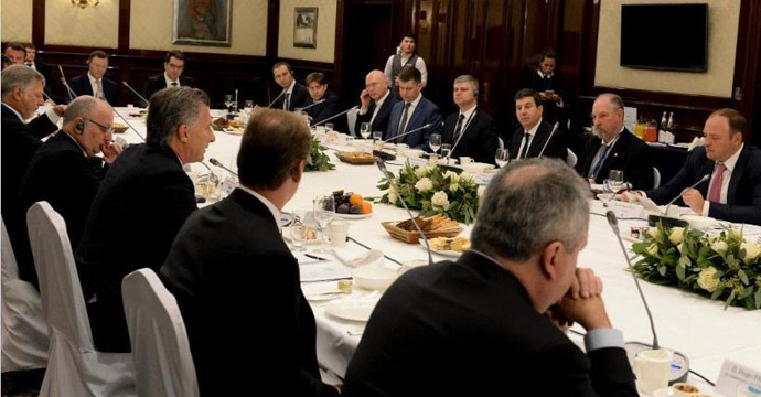 Quiénes son y qué interés tienen en la Argentina los empresarios rusos que estuvieron con Macri