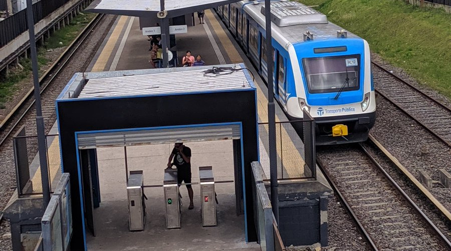 Ayer bajo a un 22% la circulación en el Transporte Público del AMBA