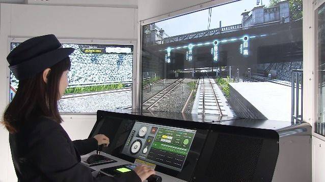 Un espectacular simulador de trenes llega a los arcade japoneses