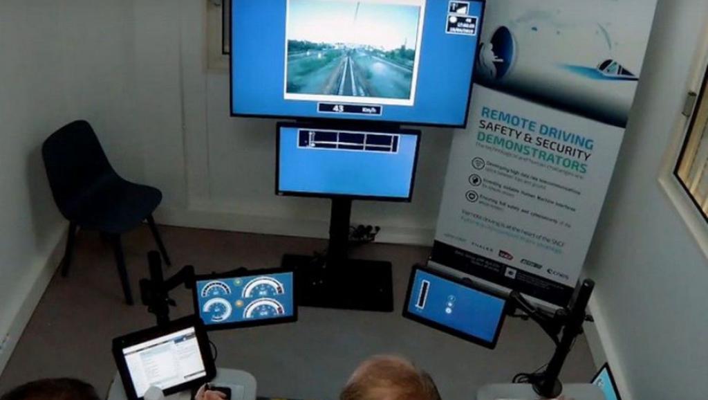 Francia prueba con éxito un tren a control remoto