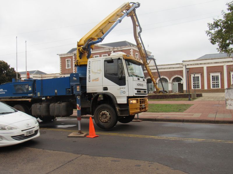 Iniciaron trabajos de reparación en la exestación del tren de Posadas