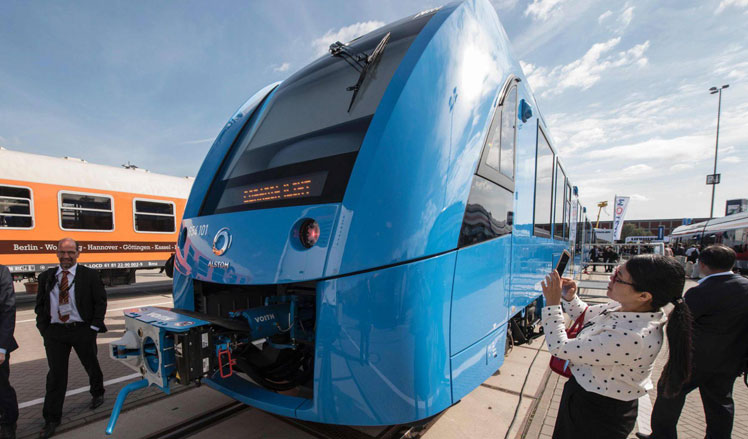 Opera en China primer tren impulsado con hidrógeno