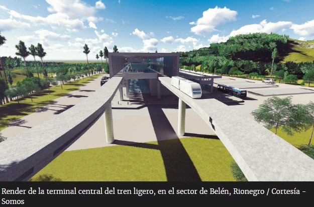 Colombia: Rionegro tendrá el primer tren ligero del país