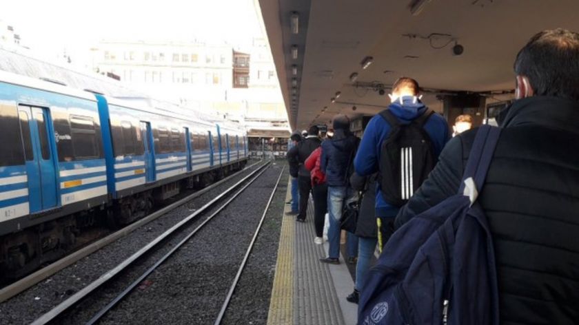 Volvió a suspenderse el servicio de trenes en la Línea Sarmiento por casos de coronavirus