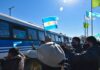 Vuelve el tren a un pueblo y lo festejan como la Copa del Mundo, con una fiesta y un show de La Mosca