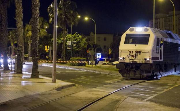 Los trenes de mercancías volverán al Puerto sin que se haya resuelto el soterramiento