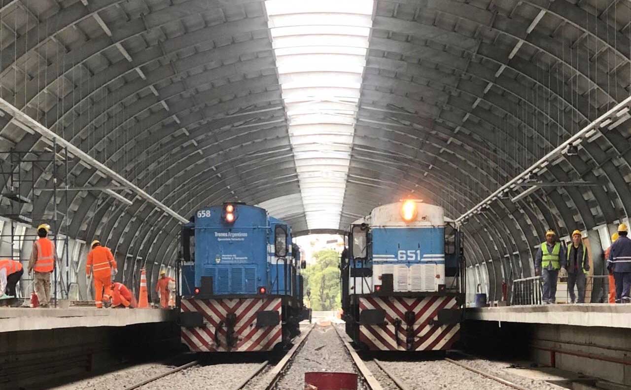 Avanza el Viaducto de la Linea Mitre