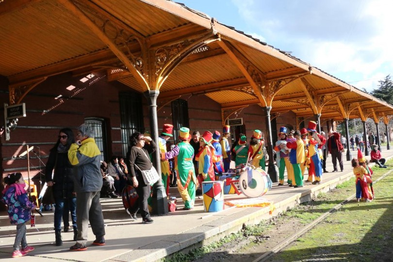 Con preocupación frente a la situación actual, recordaron los 134 años de la llegada del tren